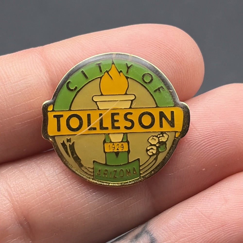 City Of Tolleson Arizona USA Lapel Hat Pin